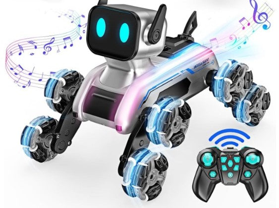 Perro Robot inteligente con Control remoto